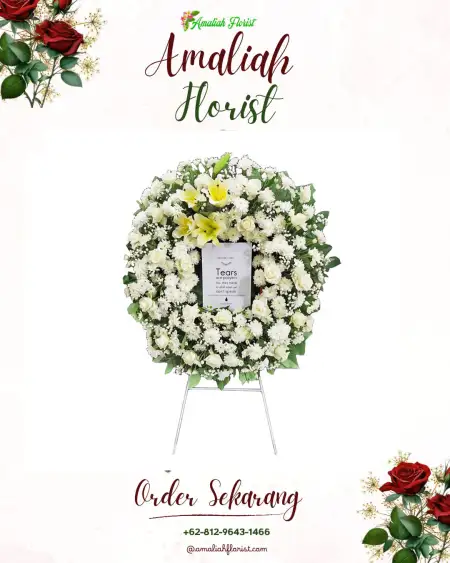Krans Bunga Duka Karang Waringin